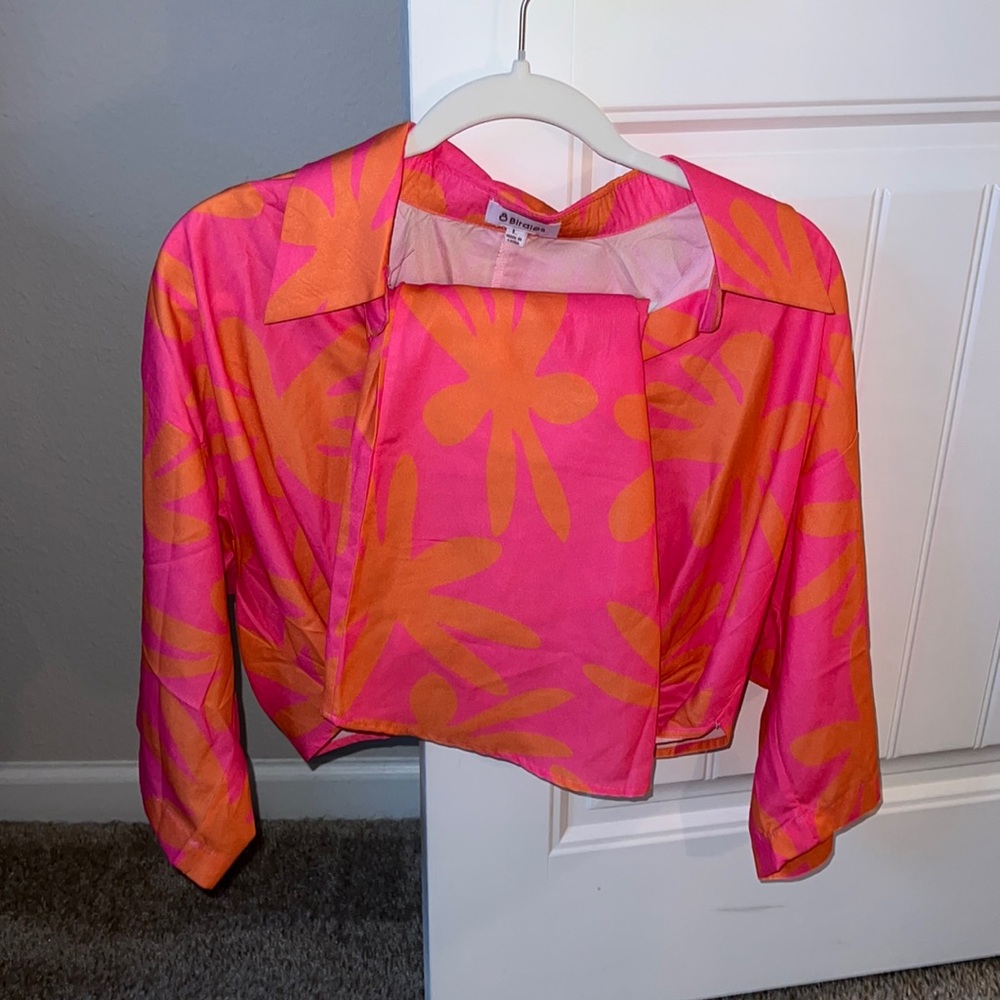 Super cute two piece set! Brand new, never been worn, but tags were removed.